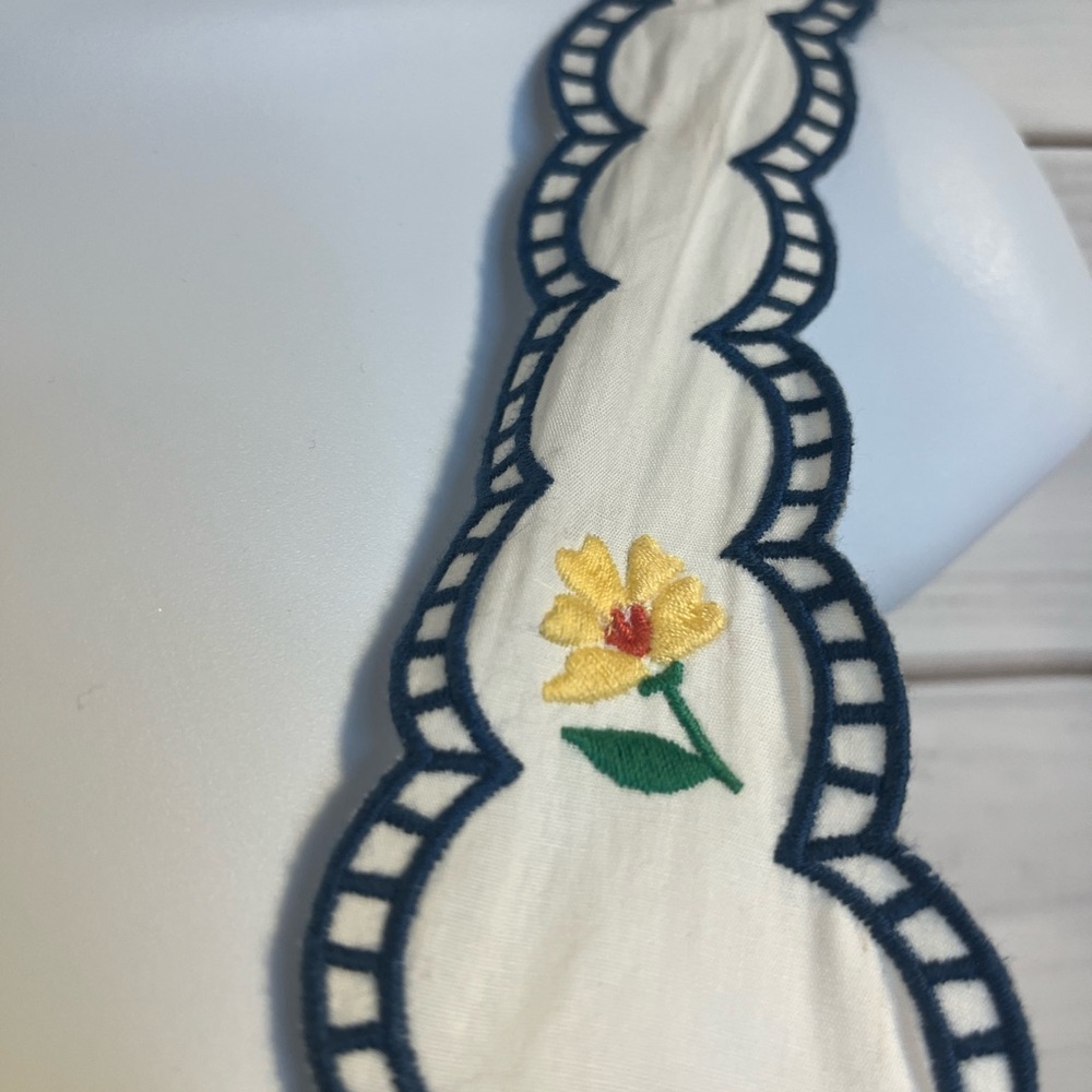 Mable Mini Floral EmbroideredDress sz L - Picture 7 of 7